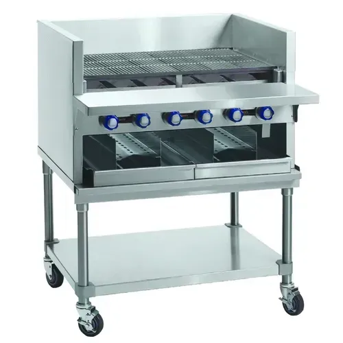 Imperial IABA-60 Radiant Charbroiler, Gas, Countertop