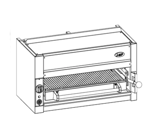 Jade Range JBR-JB36-WM Bistro™ Wall-Mount Salamander Broiler