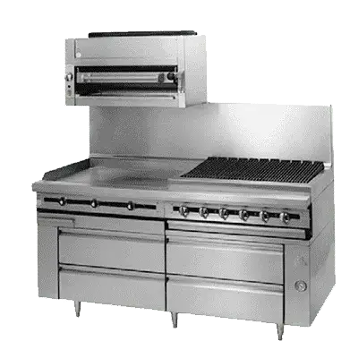 Jade Range JMRH-36G Commercial Range, 36" W with (1) 36" Griddle and Modular Base - 105,000 BTU