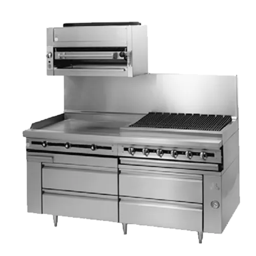 Jade Range JMRH-36GT Commercial Range, 36" W with (1) 36" Griddle and Modular Base - 90,000 BTU
