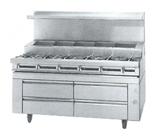 Jade Range JMSS-06-T-72 Titan™ Fire & Ice™ Sautè Station Heavy Duty Range