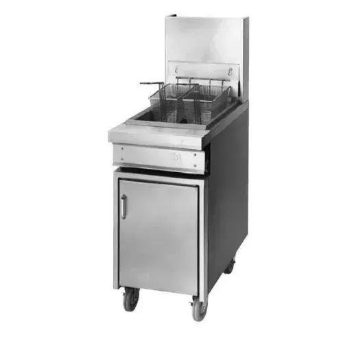 Jade Range JTFF-40-18 15 - 50 lb. Gas Floor Model Full Pot Fryer