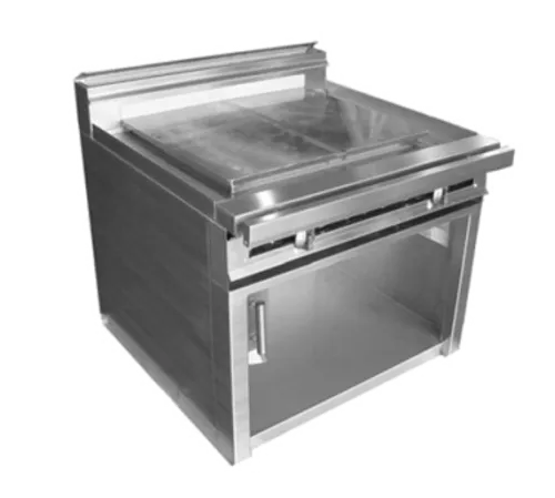 Jade Range JTRH-36IP Commercial Range, 36" W with (1) 36" Even Heat Plancha and Cabinet Base - 35,000 BTU