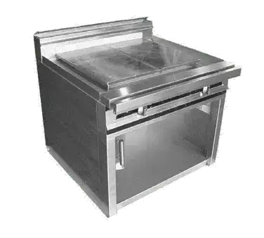Jade Range JTRH-36IP-36C Commercial Range, 36" W with (1) 36" Even Heat Plancha and Convection oven - 65,000 BTU