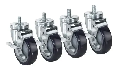 Krowne Metal 28-144S Krowne Threaded Stem Caster