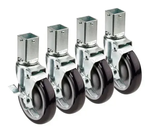 Krowne Metal 28-174S Krowne 1-1/4" Square Post Shelving Caster
