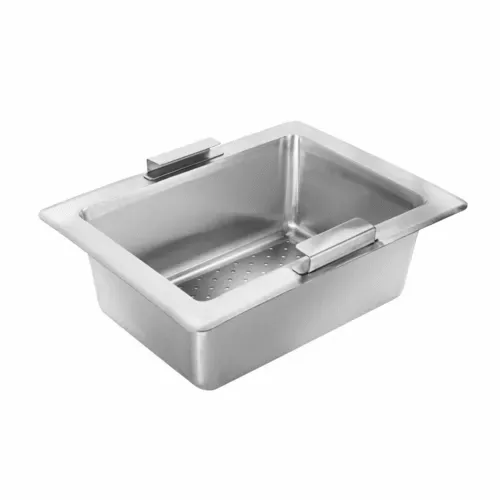 Krowne Metal 30-152 Perforated Drain Basket for Bar Sink