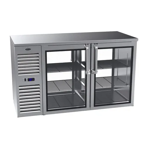Krowne Metal KPT60L Pass-Thru Refrigerated Back Bar Cabinet