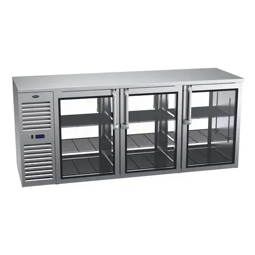 Krowne Metal KPT84L Pass-Thru Refrigerated Back Bar Cabinet