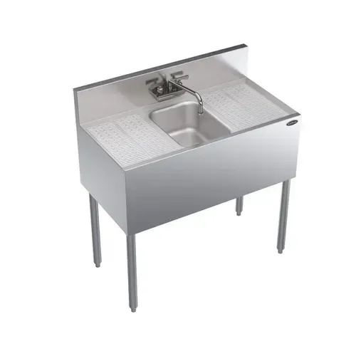 Krowne Metal KR19-31C Underbar Sink Unit, 1 Compartment, 36"W x 19"D