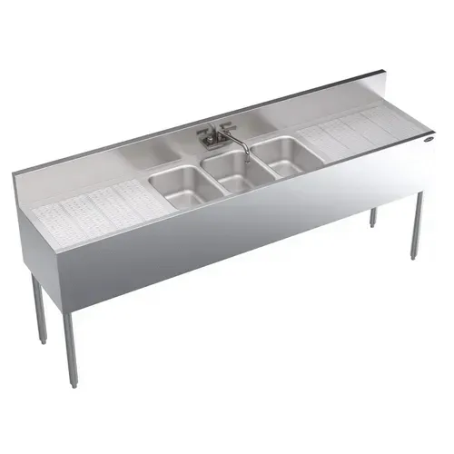 Krowne Metal KR19-73C Underbar Sink Unit, Compartment, "W x "D