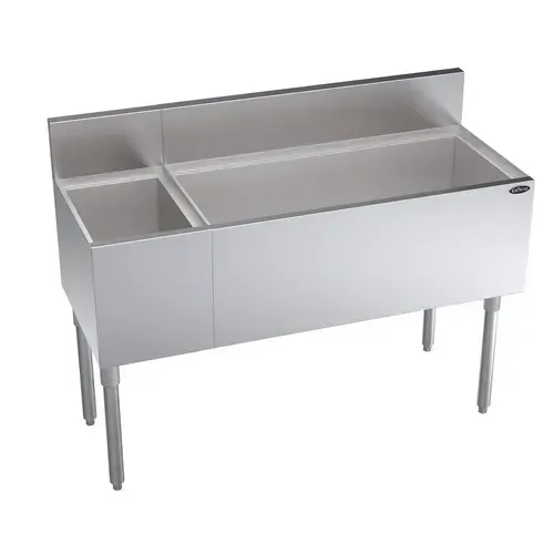 Krowne Metal KR19-M48R-10 Underbar Ice Bin / Cocktail Station