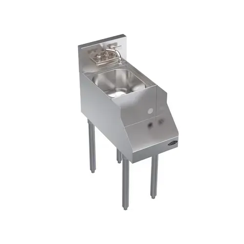 Krowne Metal KR24-12BD Stainless and Galvanized Steel Underbar Blender Station