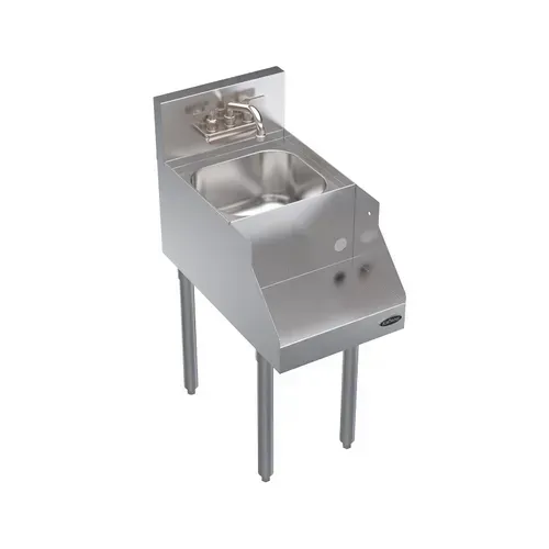 Krowne Metal KR24-14BD Stainless and Galvanized Steel Underbar Blender Station