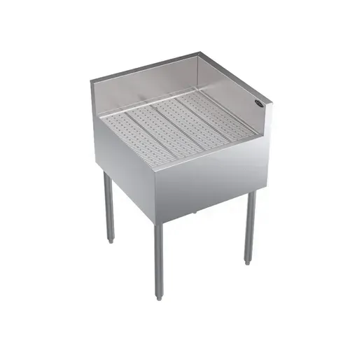 Krowne Metal KR24-C24R Underbar Drain Workboard Unit 24.00" x 24.00"