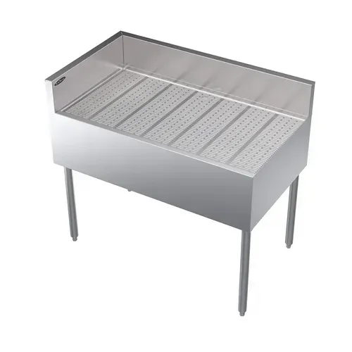 Krowne Metal KR24-C42L Underbar Drain Workboard Unit 42.00" x 24.00"