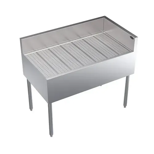 Krowne Metal KR24-C42R Underbar Drain Workboard Unit 42.00" x 24.00"