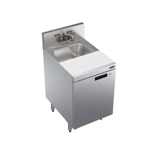 Krowne Metal KR24-MC18-C Underbar Sink Unit, 1 Compartment, 18.00"W x 24.00"D