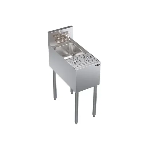 Krowne Metal KR24-MD12 Underbar Sink Unit, 1 Compartment, 12"W x 24"D