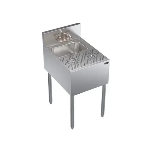 Krowne Metal KR24-MD18 Underbar Sink Unit, 1 Compartment, 18"W x 24"D