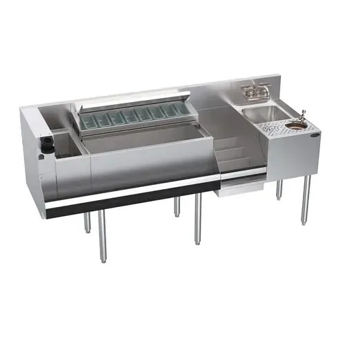 Krowne Metal KR24-MX68B-10 Royal Series Single Zero-Step Speed Station
