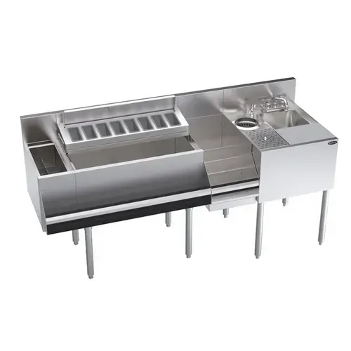 Krowne Metal KR24-MX70 Royal Series Single Zero-Step Speed Station