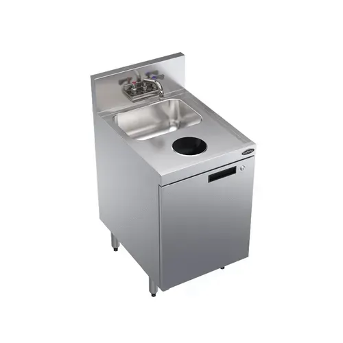 Krowne Metal KR24-SD18C Royal Series Underbar Waste Sink Unit