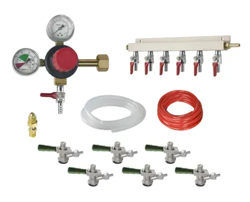 Krowne Metal NITROKIT6 Draft Beer Dispensing Kit