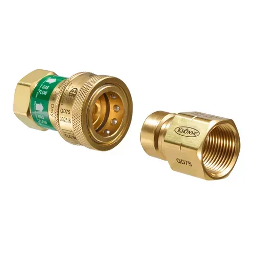 Krowne Metal QD75 Quick disconnect