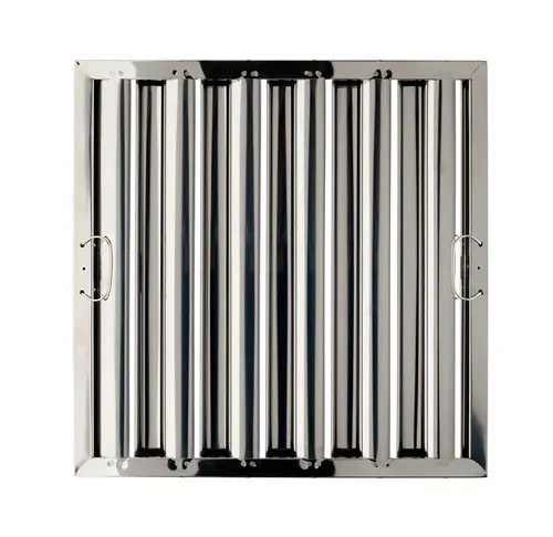 Krowne Metal S1020 Silver Series Baffle Grease Filter