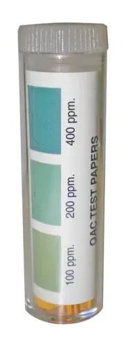 Krowne Metal S25-124 QAC (Quaternary Ammonium Chloride) Test Strips