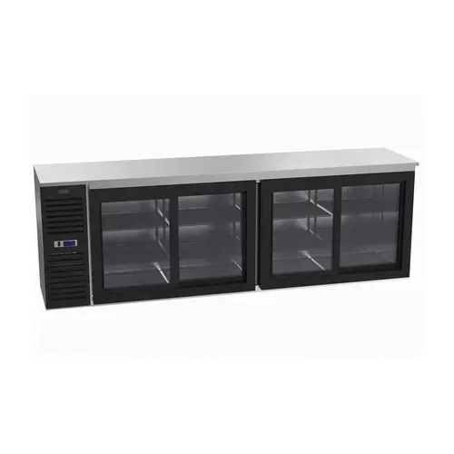 Krowne Metal SD108 4 Door Refrigerated Back Bar Storage Cabinet