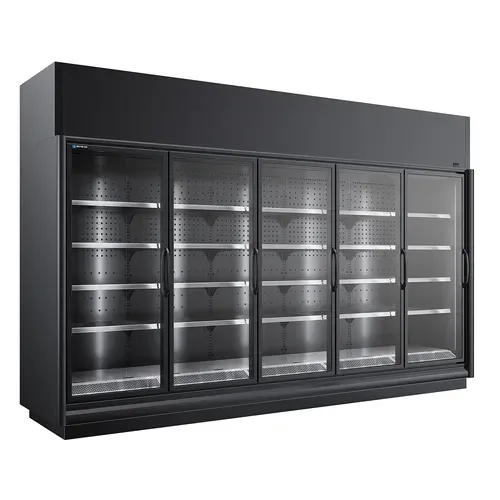 Master-Bilt BEM-5-30SC 153.31'' Refrigerated Glass Door Merchandiser