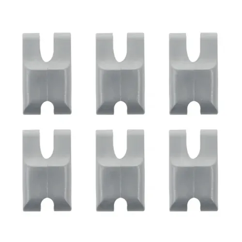 Metro 9184P Polymer Mounting Clips (tabs)