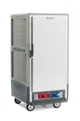 Metro C537-CLFS-U-GY C5™ 3 Series with Grey Insulation Armour™ Heated Proofer Cabinet, Mobile