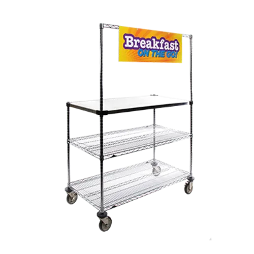 Metro GG2448 Grab n' Go Breakfast Cart