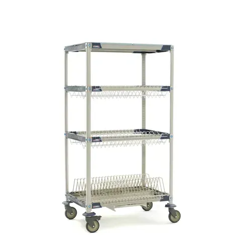 Metro PR36VX3-XDR MetroMax® i Mobile Drying Rack Unit with Drip
