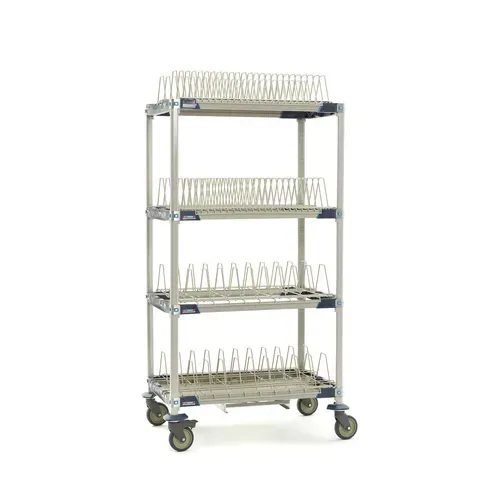 Metro PR36VX4-XDR MetroMax® i Mobile Drying Rack Unit with Drip