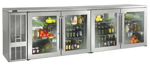 Perlick Corporation BBS108 4 Door Refrigerated Back Bar Storage Cabinet