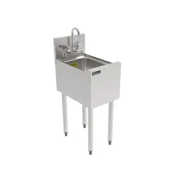 Perlick TS12DS TS Series Underbar Wet Waste Sink Unit