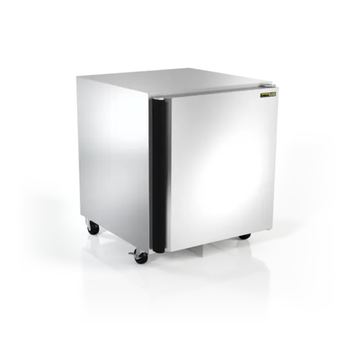 Silver King SKR27A-ESUS1 27.00'' 1 Section Undercounter Refrigerator with 1 Right Hinged Solid Door and Side / Rear Breathing Compressor
