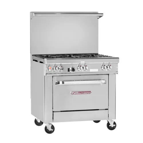 Southbend 4361A-1GR Restaurant Gas Range with 4 Burners - 182,000 BTU