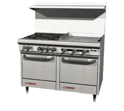 Southbend S48EE-3GR Range, 48" Restaurant, Gas