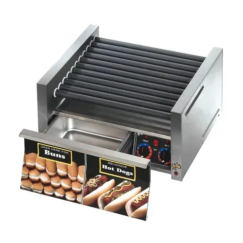Star 50SCBD 35.75'' Countertop Hot Dog Roller Grill