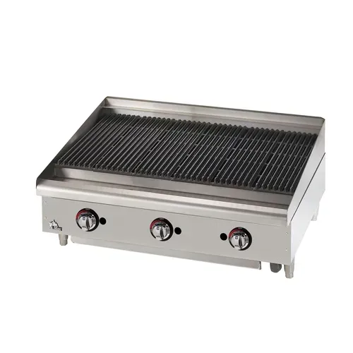 Star 6036CBF Lava Rocks Charbroiler, Gas, Countertop