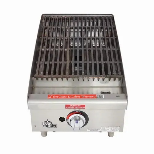 Star 6115RCBF Radiant Charbroiler, Gas, Countertop
