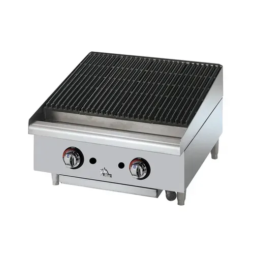 Star 6124RCBF Radiant Charbroiler, Gas, Countertop