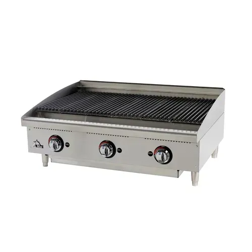 Star 6136RCBF Radiant Charbroiler, Gas, Countertop