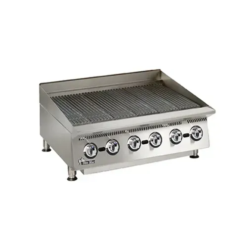 Star 8036CBB Lava Rocks Charbroiler, Gas, Countertop