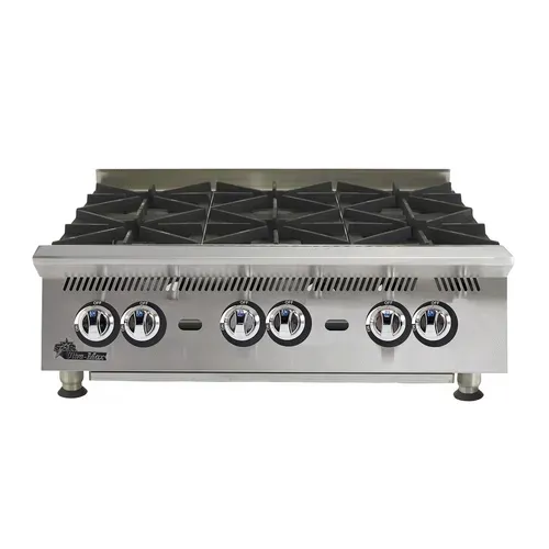 Star 806HA 6 Burner Hotplate, Countertop, Gas
